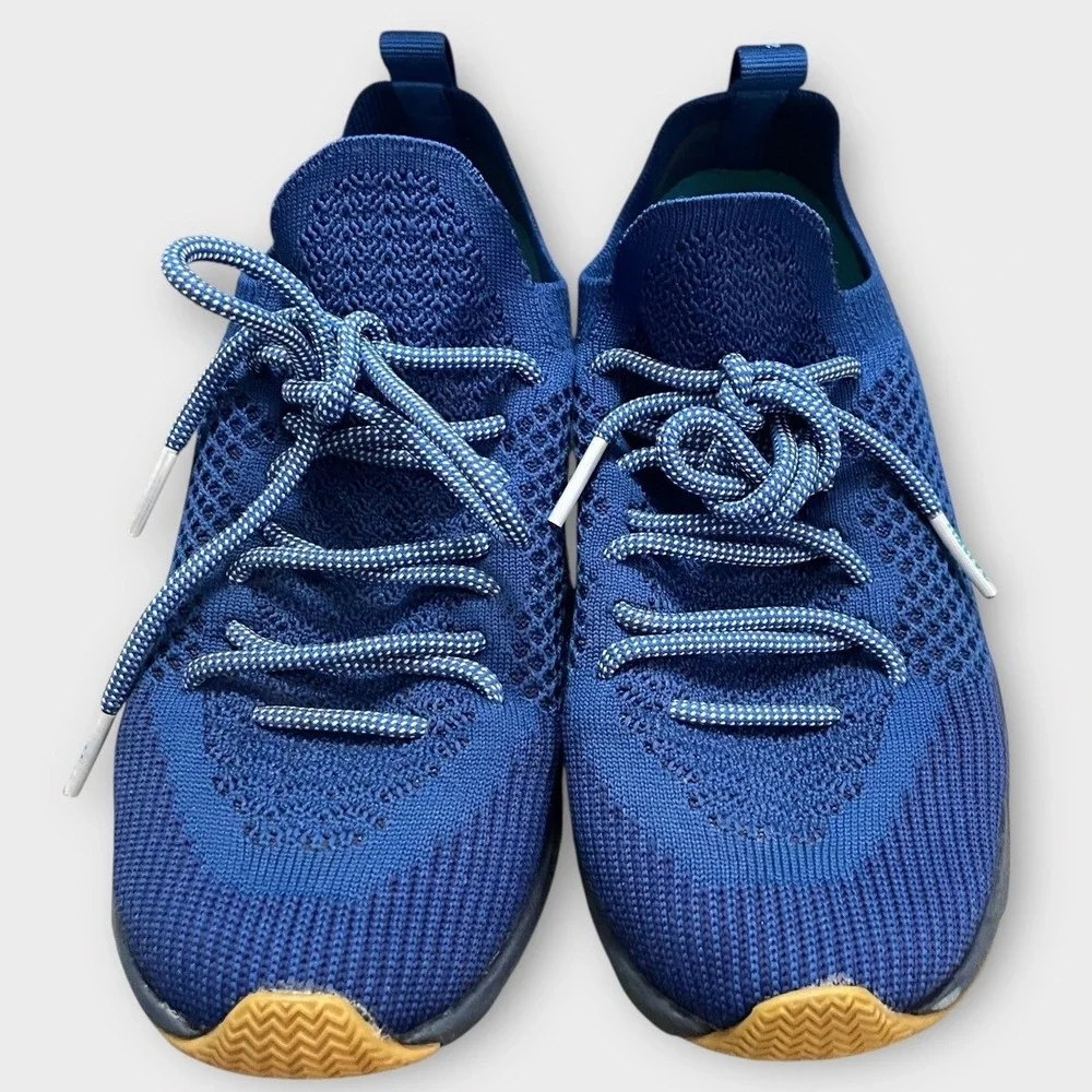 Native Shoes‎ AP Mercury Navy Liteknit Lace Up Sneakers Unisex Youth 4.5 Outdoor